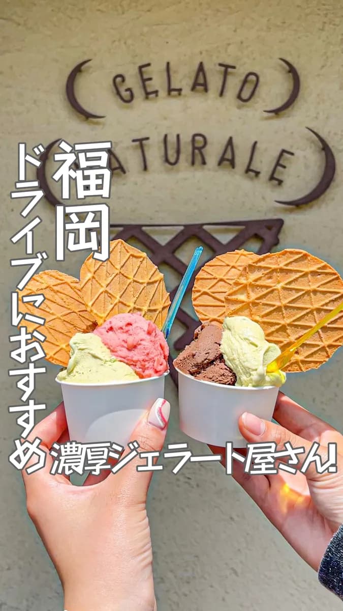 📍福岡県『オーガニックジェラート GELATO NATURALE』