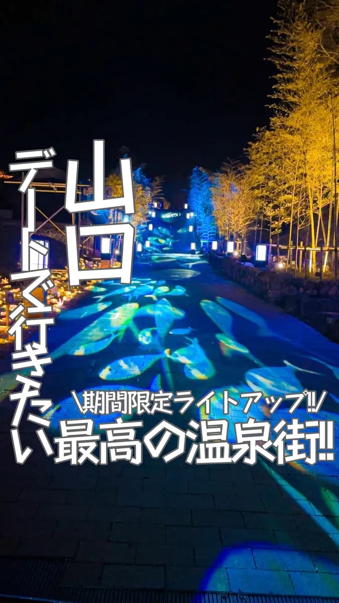 📍山口県『この冬デートやドライブで絶対行って欲しいライトアップ❣️🔥』